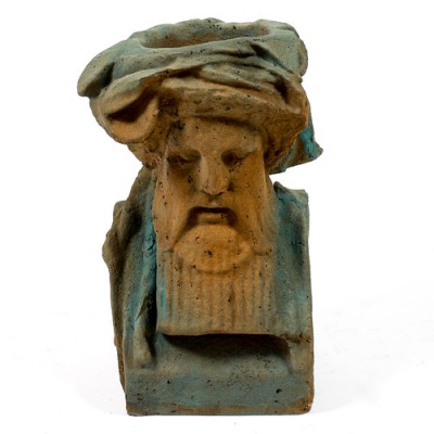 King Richard Head Planter 11in. - Fiber Stone Resin - Outdoor Statue - - FS091P King Richard Head Planter 11in. - Fiber Stone Resin - Outdoor Statue - - FS091P