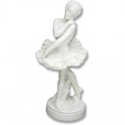 Ballerina 3in. High  Carrara Marble Statuary