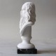 Bust Of Leonardo Da Vinci 7 Carrara Marble Garden Statuary - - 220829 Bust Of Leonardo Da Vinci 7 Carrara Marble Garden Statuary - - 220829