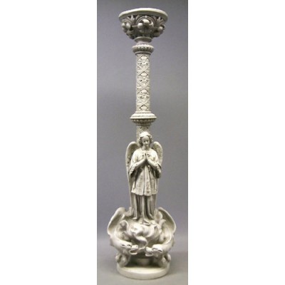 Angel Torch Holder 33in. - Fiberglass - Indoor/Outdoor Statue -  - F9551