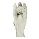Angel with Lantern Fiberglass Indoor/Outdoor Garden - - F8472 Angel with Lantern Fiberglass Indoor/Outdoor Garden - - F8472
