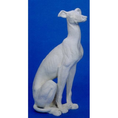 Whippet Dog 35in. High Fiberglass Indoor/Outdoor Garden -  - FDSDG31