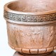 Greek Relief Pot - Fiber Stone Resin - Indoor/Outdoor Garden Statue - - FS60265 Greek Relief Pot - Fiber Stone Resin - Indoor/Outdoor Garden Statue - - FS60265