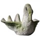 Swans Shell Fiber Stone Resin Indoor/Outdoor Garden Statue/Sculpture - - FS8755 Swans Shell Fiber Stone Resin Indoor/Outdoor Garden Statue/Sculpture - - FS8755