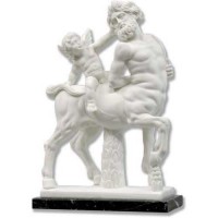Centaur 9 In. High Marble Indoor/Outdoor Garden Statue