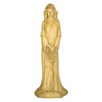 Saint Elizabeth Of Hungary 25in. - Lightweight Fiberglass Resin - Outdoor Statue