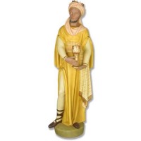 King, Frankincense 41 Ntv1.2 Lightweight Fiberglass Resin Indoor/Outdoor Church Statuary