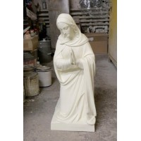 Mary Nativity Set 30in. High  Ntv1.2 Lightweight Fiberglass Resin Indoor/Outdoor Garden