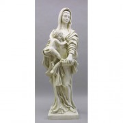 Madonna & Child 58in. - Lightweight Fiberglass Resin - Indoor/Outdoor Statue