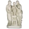 Holy Family boy on Chair w/ Cross 25 Inch Lightweight Fiberglass Resin Indoor/Outdoor Statue/Sculpture