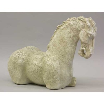 Horse Remnant 13in. - Fiberglass Resin - Indoor/Outdoor Garden Statue - - F6811 Horse Remnant 13in. - Fiberglass Resin - Indoor/Outdoor Garden Statue - - F6811