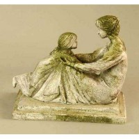 Mother's Love 10.5 H Fiberglass Resin Indoor/Outdoor Garden Statue
