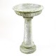 Trish Birdbath Fiber Stone Resin Indoor/Outdoor Statue/Sculpture -  - FS8635