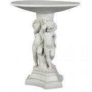 Birdbath Bella Bimmbi 22in. Fiberglass Resin Indoor/Outdoor Statue