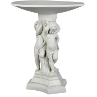 Birdbath Bella Bimmbi 22in. Fiberglass Resin Indoor/Outdoor Statue