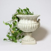 River Forest Pot Fiberglass Resin Indoor/Outdoor Garden Statue
