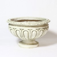 Elston Planter Fiber Stone Indoor/Outdoor Garden / Patio Statue