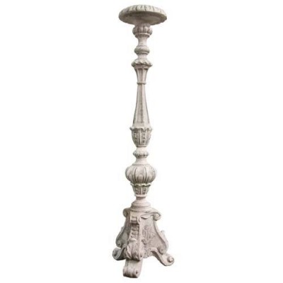 Kimple Candleholder - Fiber Stone Resin - Indoor/Outdoor Garden Statue -  - FS6849