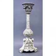 Victorian Candleholder 24in. - Lightweight Fiberglass Resin - Outdoor Statue