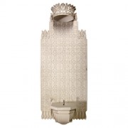 Honor Me Bracket / Back 54in. Lightweight Fiberglass Resin - Indoor/Outdoor Statue