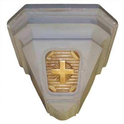 Bracket w/Cross - Fiberglass 14in. - Indoor/Outdoor Statue -  - F2295RLC