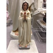 Maria Rosa Mystica 19 X 7 X 4in. - Lightweight Fiberglass Resin - Statue Maria Rosa Mystica 19 X 7 X 4in. - Lightweight Fiberglass Resin - Statue