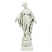 Kingdom Of Mary 25in. Lightweight Fiberglass Resin Indoor/Outdoor Church Statuary Kingdom Of Mary 25in. Lightweight Fiberglass Resin Indoor/Outdoor Church Statuary