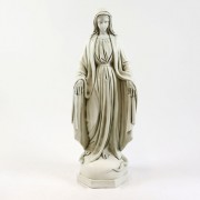 Mary - 36 Inch Lightweight Fiberglass Resin Indoor/Outdoor Church Statuary/Sculpture
