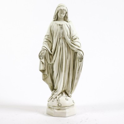 Mother Mary 26 Inch Fiberglass Indoor/Outdoor Statue/Sculpture -  - F7183