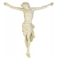Large Corpus of Christ Without Cross for Church Altar 24in. High - Light Weight Resin