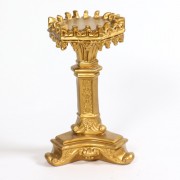 Arc Candleholder 16in. - Lightweight Fiberglass Resin - Indoor/Outdoor Statue