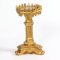 Arc Candleholder 16in. - Lightweight Fiberglass Resin - Indoor/Outdoor Statue