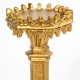 Arc Candleholder 16in. - Fiberglass - Indoor/Outdoor Statue - - HF9599 Arc Candleholder 16in. - Fiberglass - Indoor/Outdoor Statue - - HF9599