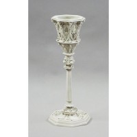 Castelli Candleholder 21in. - Lightweight Fiberglass Resin - Indoor/Outdoor Statue