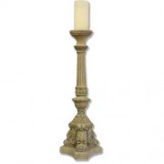Empire Candleholder Lightweight Fiberglass Resin Indoor/Outdoor Garden
