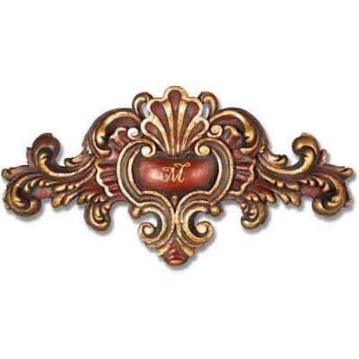 Detail Over Door w/Monogram - Fiberglass - Indoor/Outdoor Statue -  - HF7193M