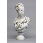 Victorian Woman Bust 29" - Fiberglass Resin Indoor/Outdoor Garden Statue