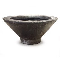 Tornado Pot Small 6.5in. High C - Fiberglass Resin - Outdoor Tornado Pot Small 6.5in. High C - Fiberglass Resin - Outdoor