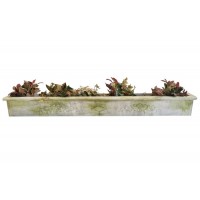 Long bunglow planter Fiber Stone Indoor/Outdoor Garden / Patio Statue