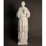 Saint John Neumann 48in. - Lightweight Fiberglass Resin - Indoor/Outdoor Statue