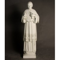 Saint John Neumann 48in. - Lightweight Fiberglass Resin - Indoor/Outdoor Statue