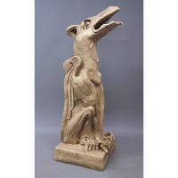 Giant Cross-Toed Dragon Fiberglass Resin Indoor/Outdoor Garden