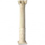 Composite Column 35 (Ny) Fiberglass Resin Indoor/Outdoor Garden Statue