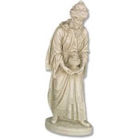 King Melchior Lightweight Fiberglass Resin Indoor/Outdoor Church Statuary/Sculpture