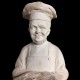 Pizza Chef - Fiberglass - Indoor/Outdoor Garden Statue/Sculpture -  - F7518