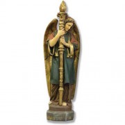 Majestic Angel - Right Facing - Fiberglass Resin Indoor/Outdoor Garden Statue