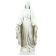 OUR LADY OF GRACE 60"H Lightweight Fiberglass Resin Indoor/Outdoor Church Statuary