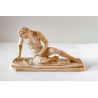 Dying Gaul Large Fiberglass Resin Indoor/Outdoor Garden