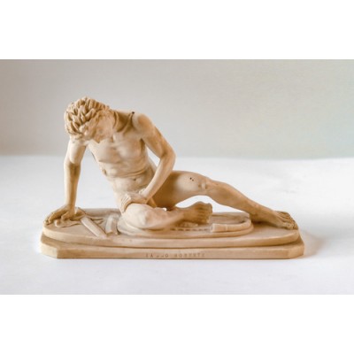 Dying Gaul Fiberglass Indoor/Outdoor Garden -  - SN48210