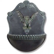 Tuscany Gargoyle Wall Fount. Fiberglass Resin Indoor/Outdoor Garden Statue